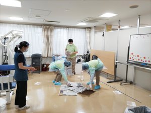 感染症研修を実施しました はるひ野1