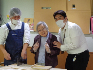 蕎麦打ち　ニチイホーム自由が丘