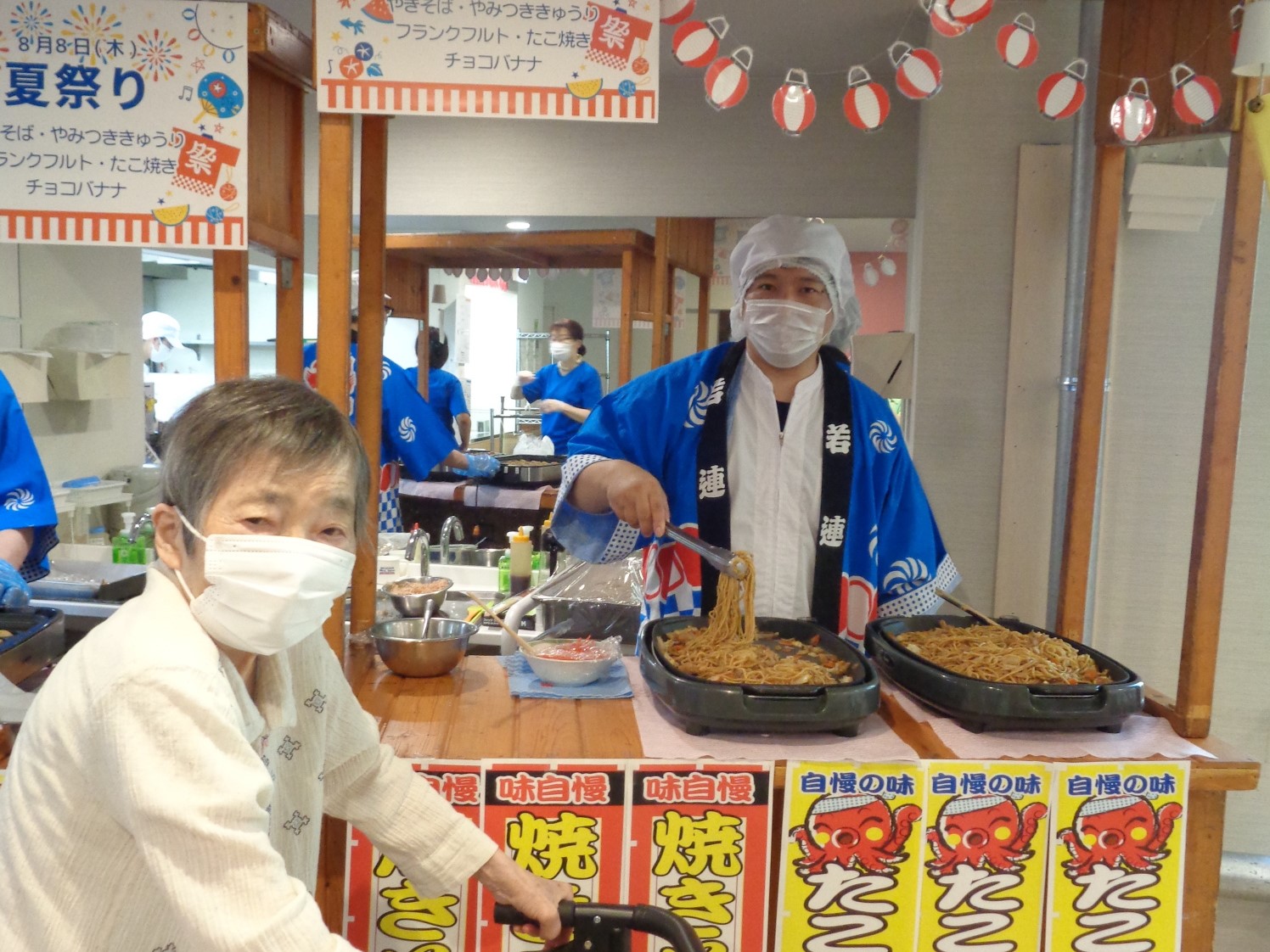 夏祭り　ニチイメゾン北豊島