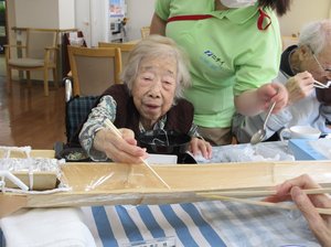 流しそうめん ニチイホーム南大泉