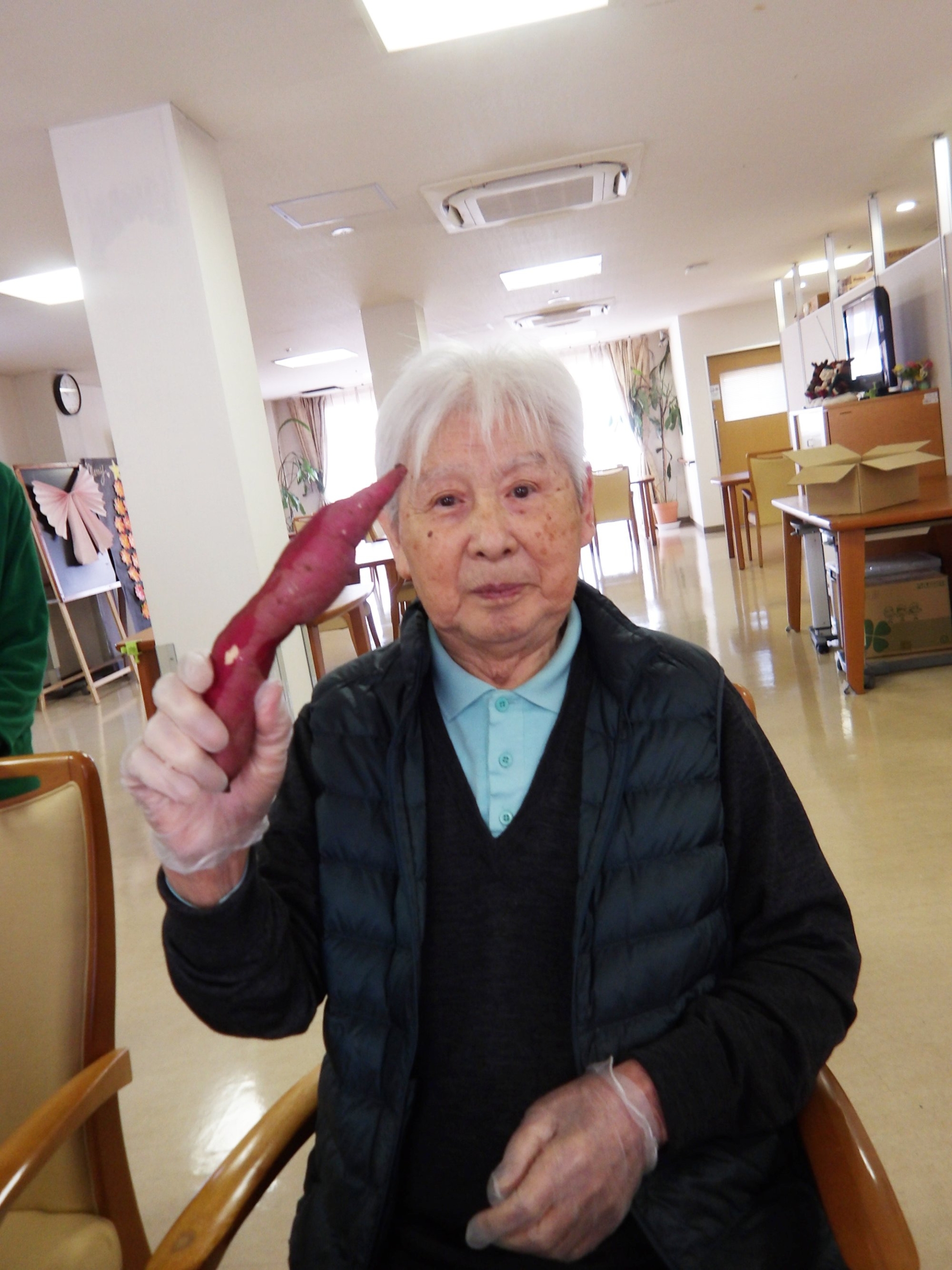 焼き芋試食会②-3　ニチイホーム東府中