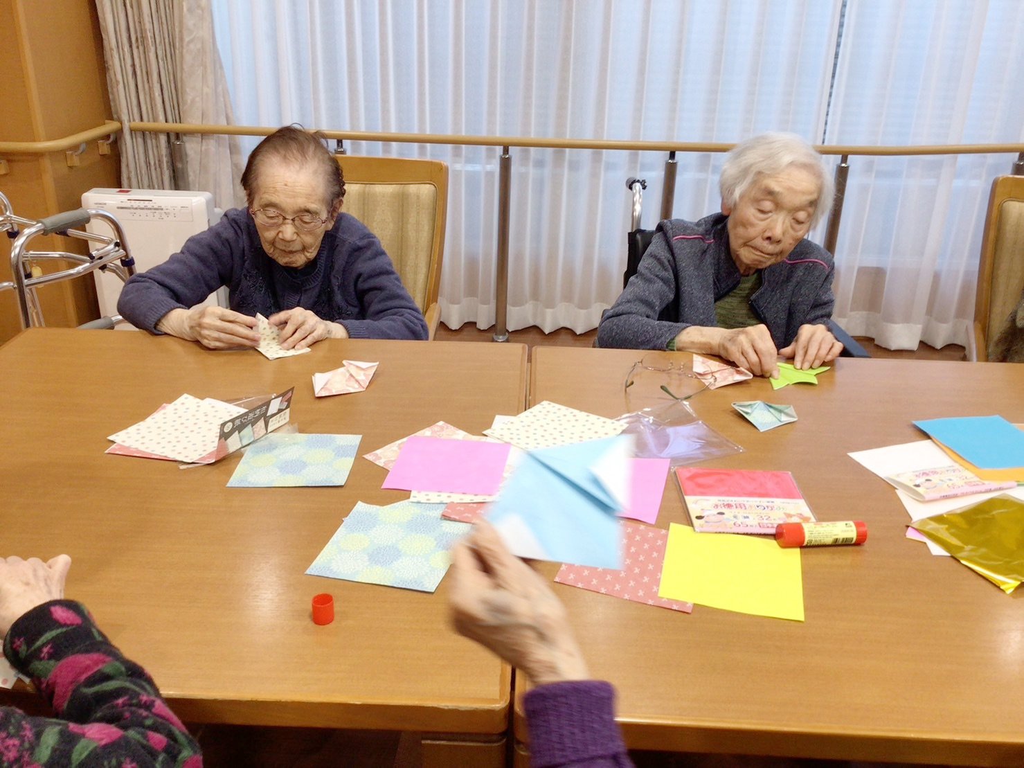 折り紙-1　ニチイホーム板橋徳丸