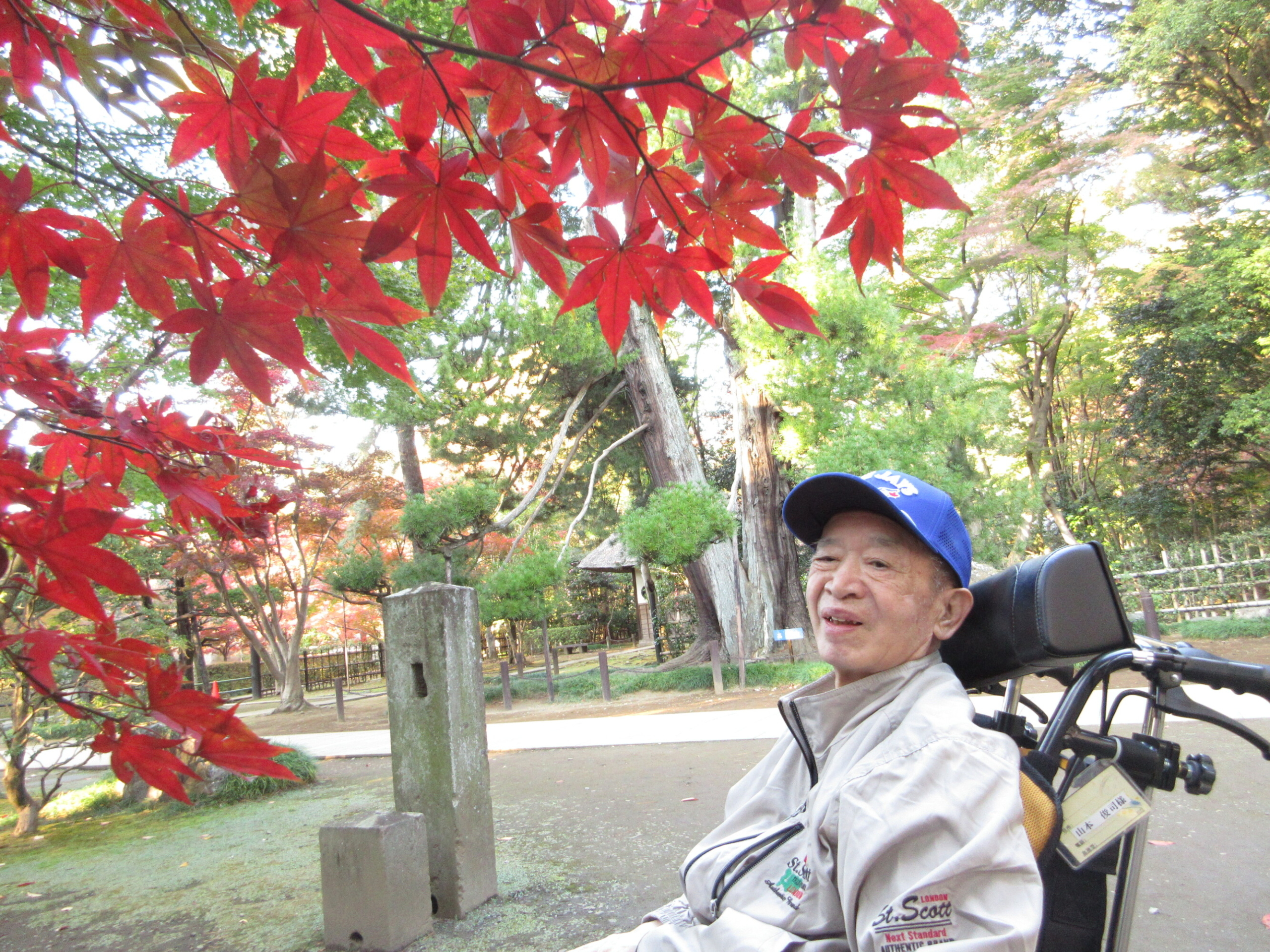 紅葉を紅葉を観に平林寺へ-4　ニチイホーム南大泉