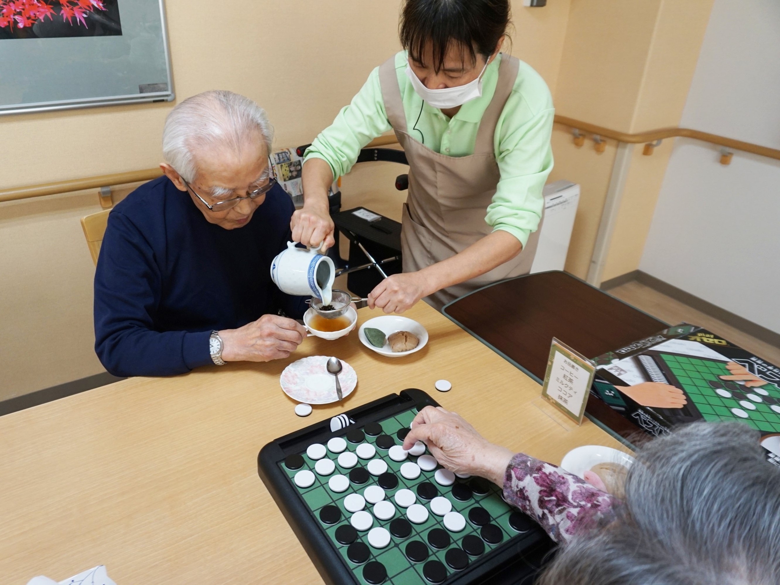 ことぶきカフェ始めました-4　ニチイホーム練馬高野台