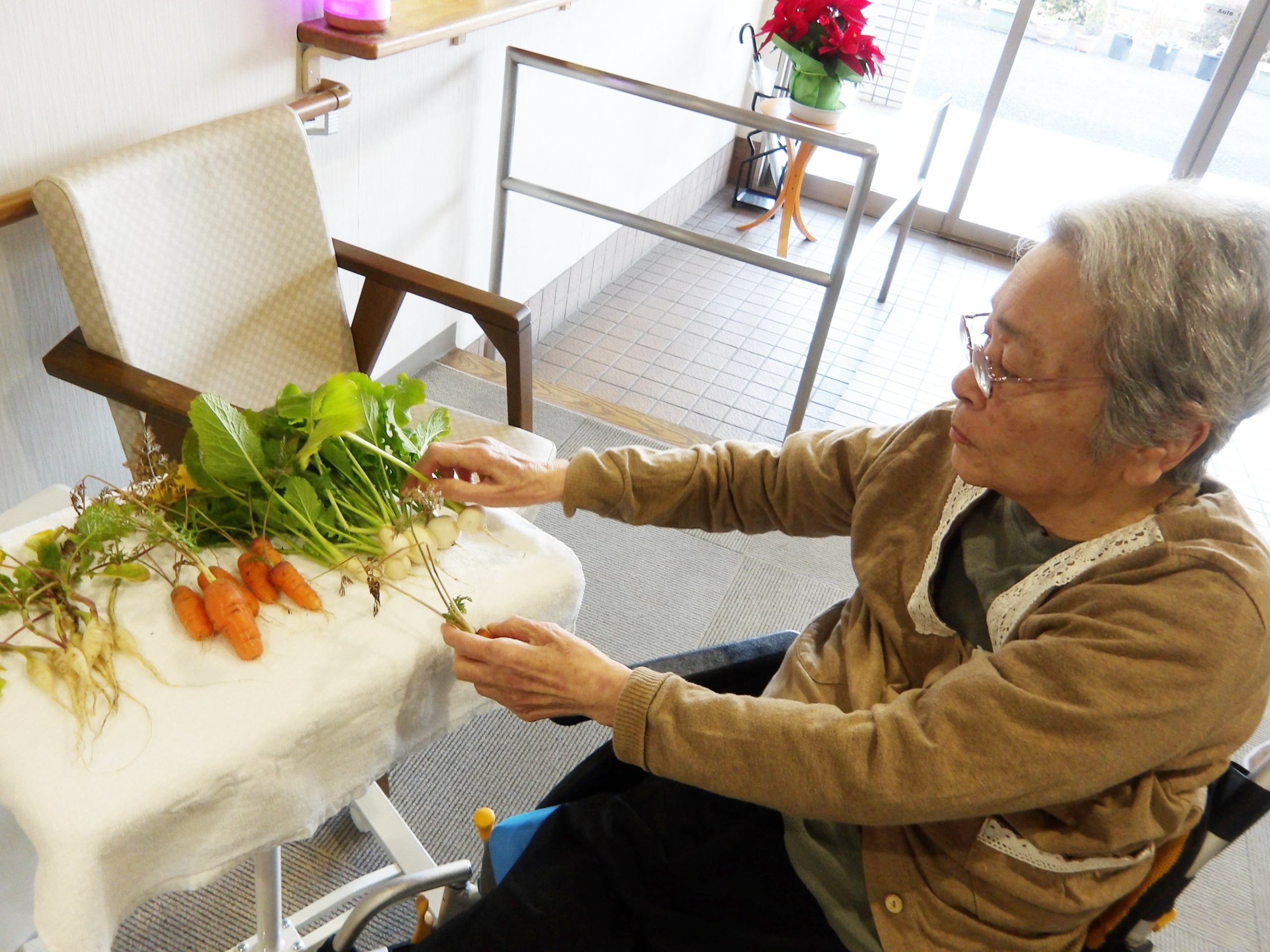 プランター野菜-1　ニチイホーム東府中