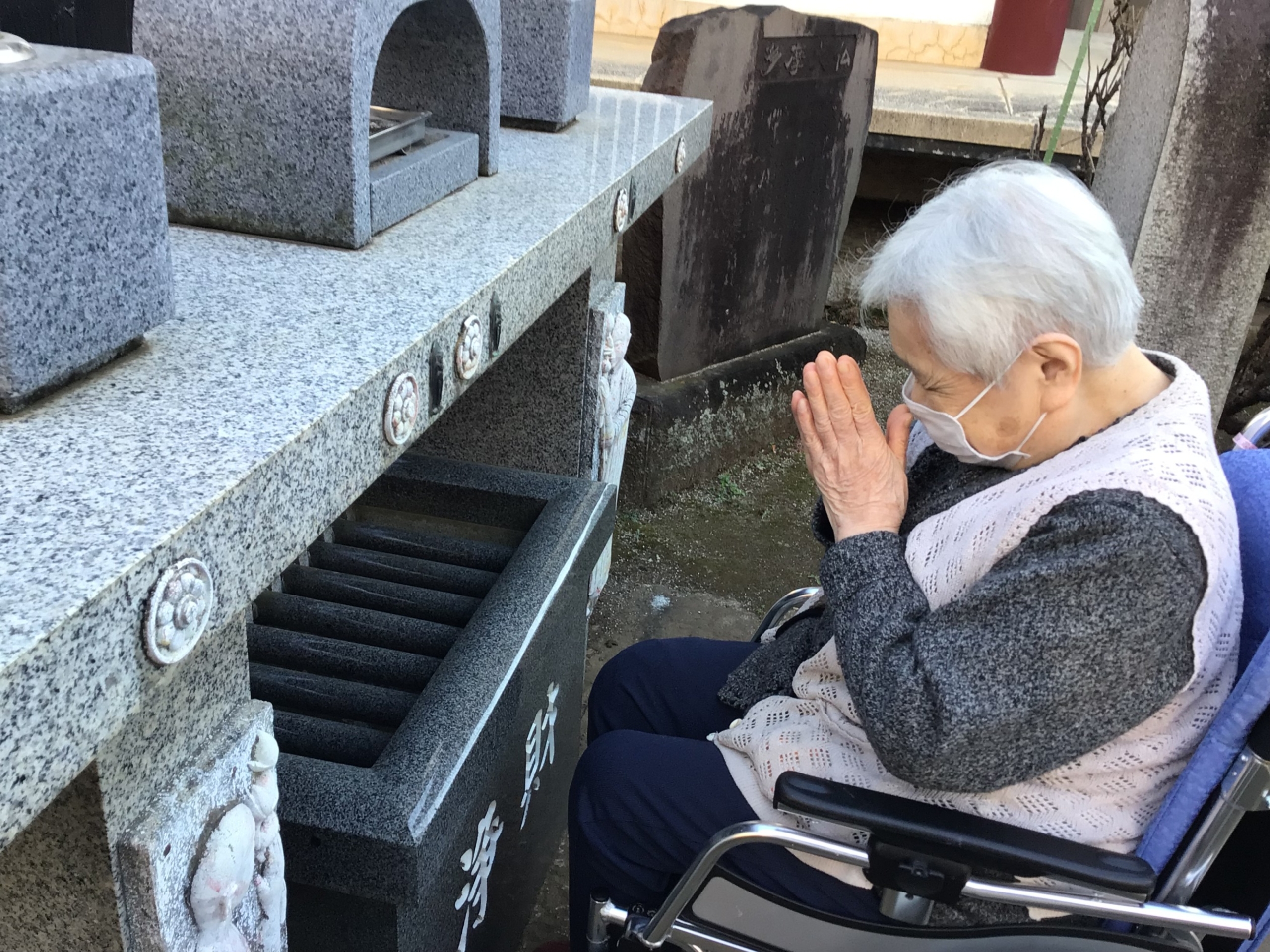 初詣-3　ニチイホーム三鷹Ⅱ番館