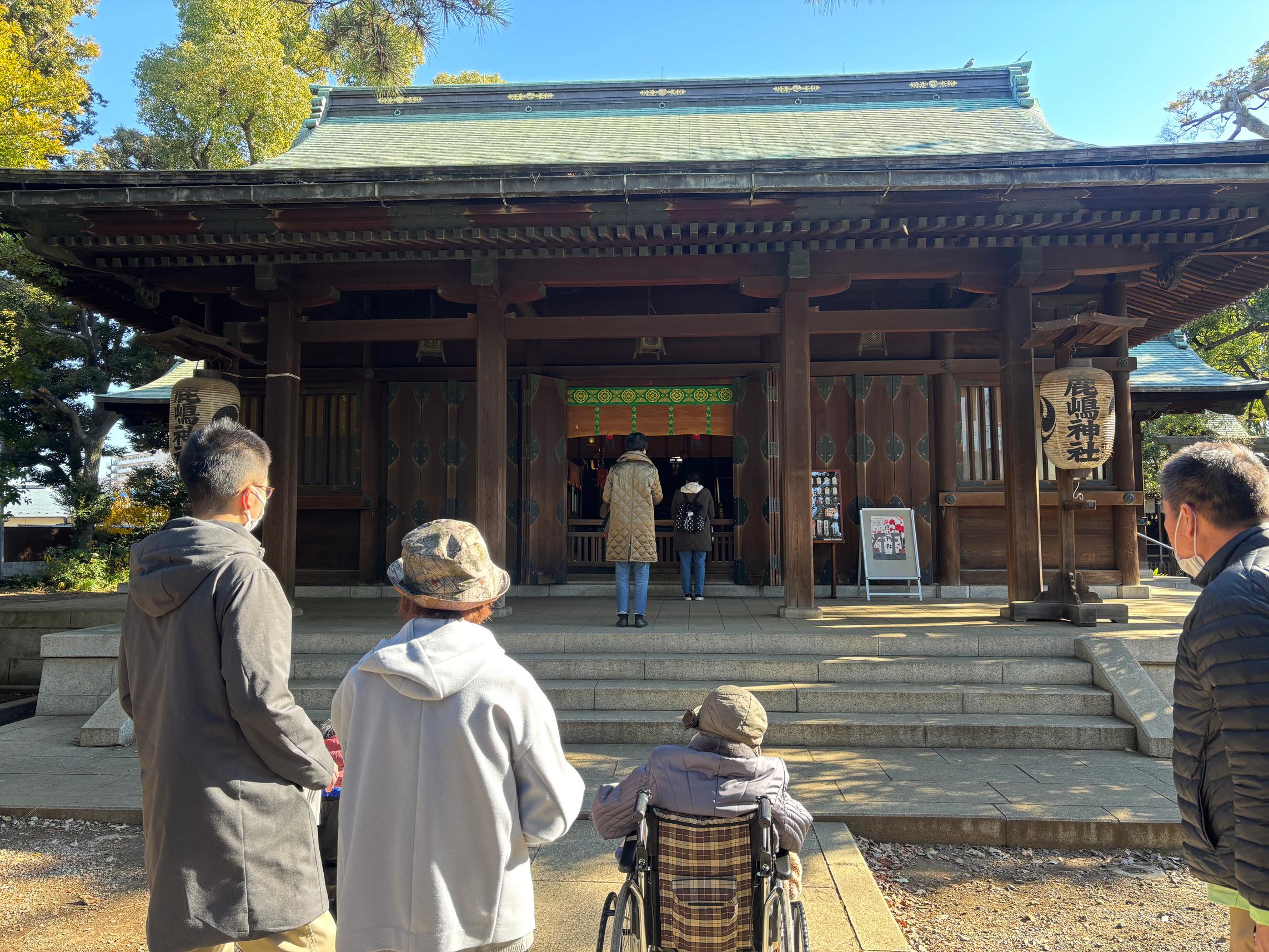 初詣-1　ニチイホーム南大井