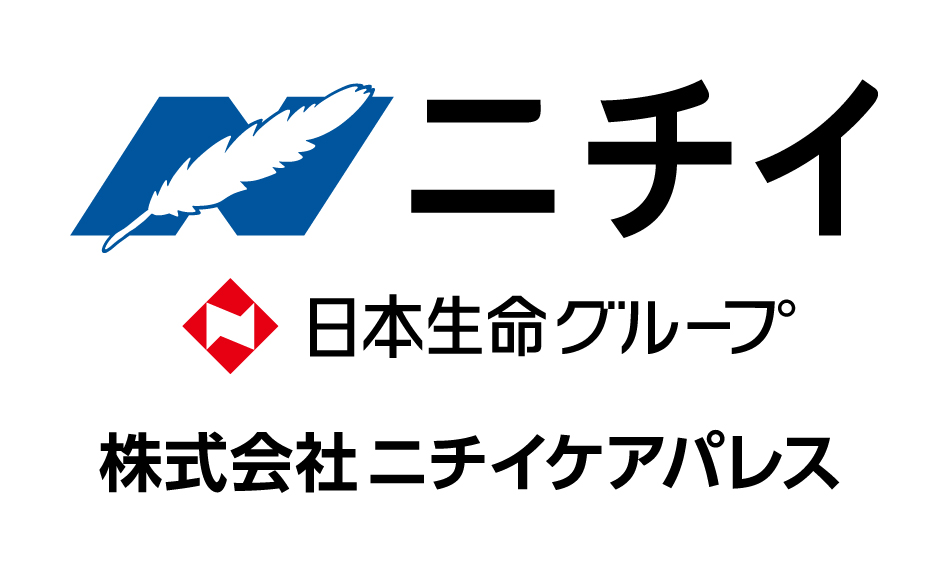 ニチイ日本生命グループ株式会社ニチイケアパレスロゴ縦型